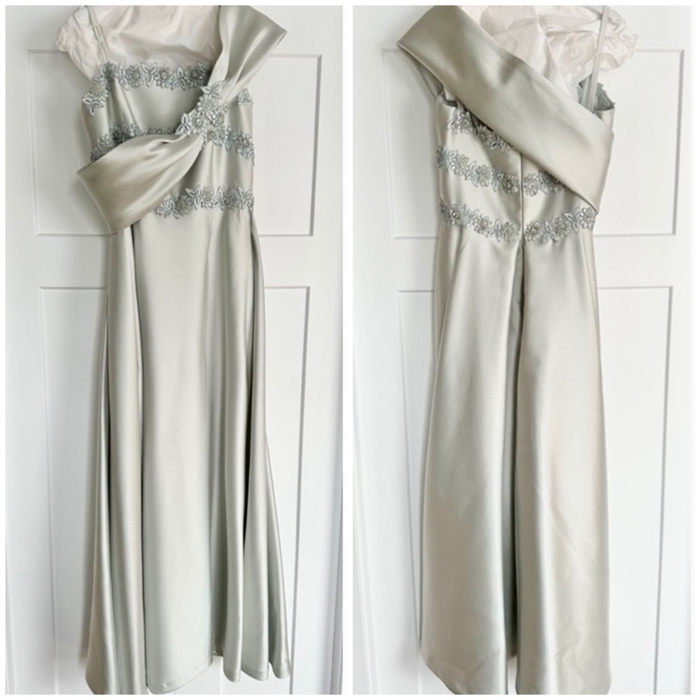 Frascara | Silk/wool evening gown